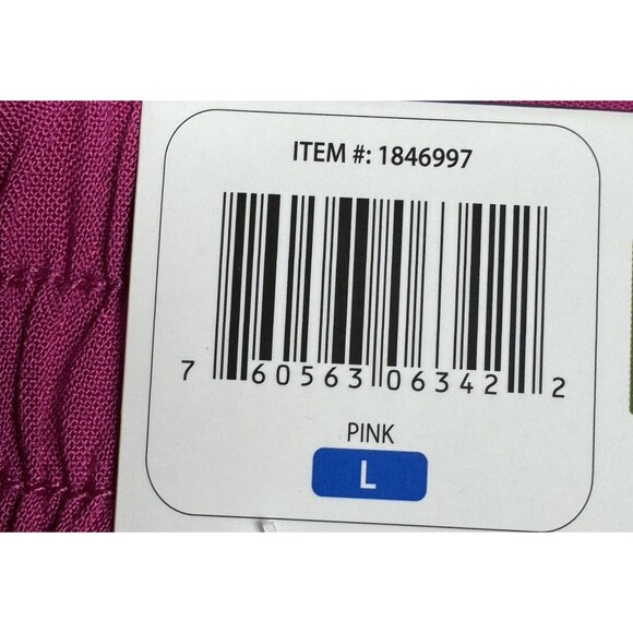 Wildfox Womens Large Pink Shorts Rayon Pull-on Short 5" Inseam Casual Summer New - Picture 5 of 6